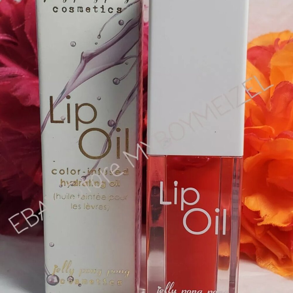 Jelly Pong Pong Lip Oil - Color Infused Hydrating Oil - Watermelon